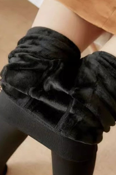 Winter Warm Tights- BLACK