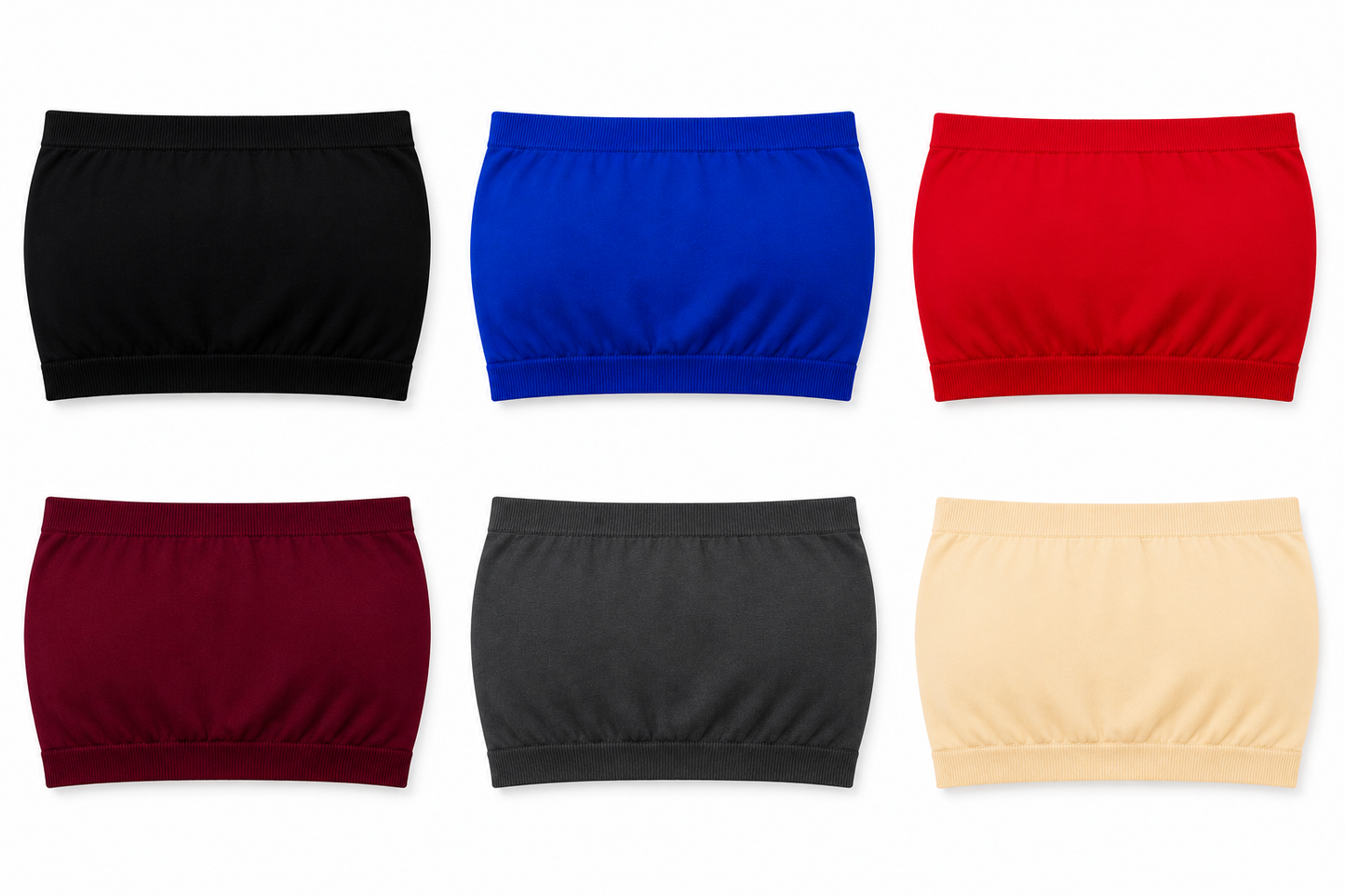 Vista Seamless Strapless Tube Top