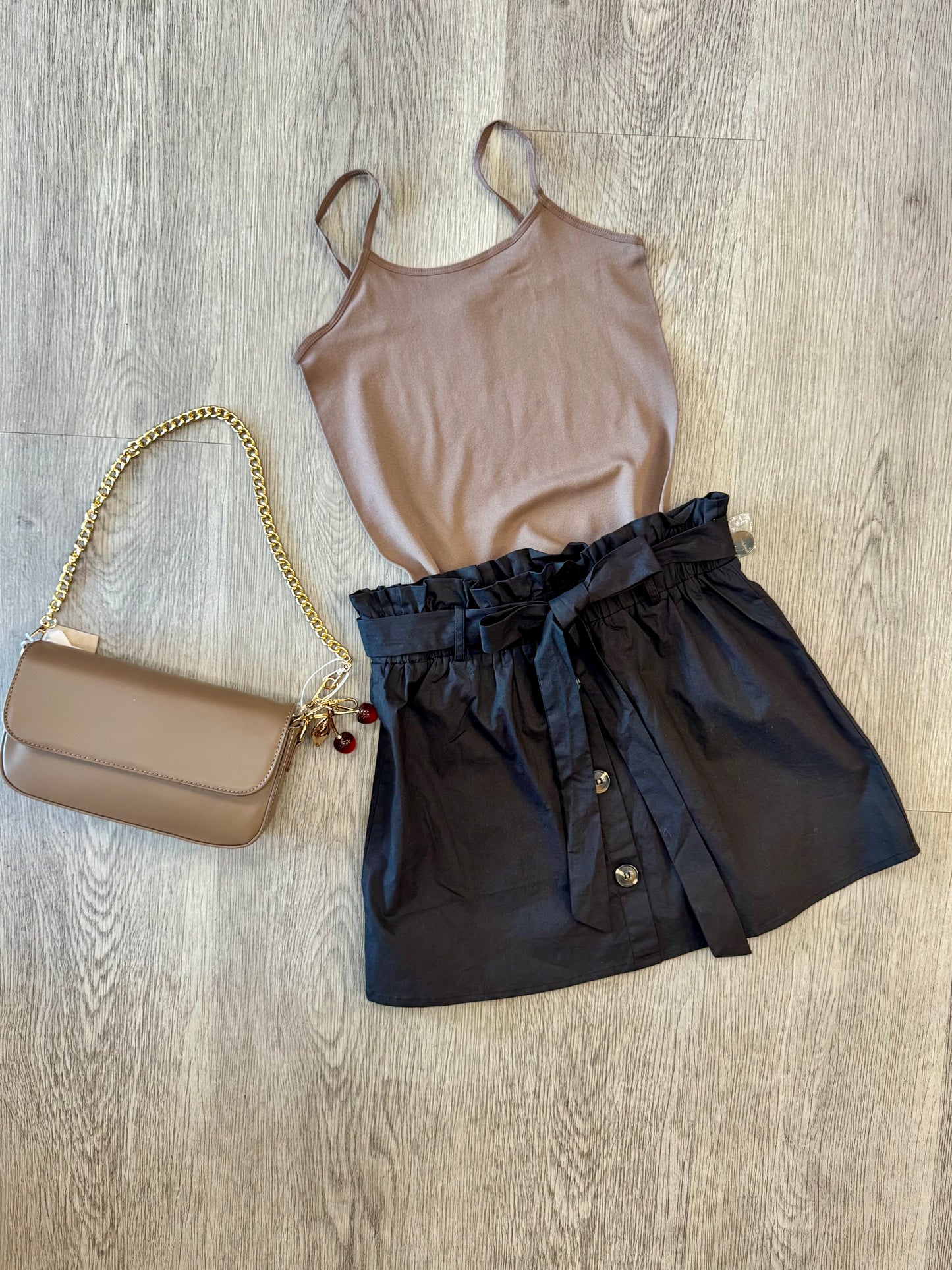 Betty Paperbag Mini Skirt