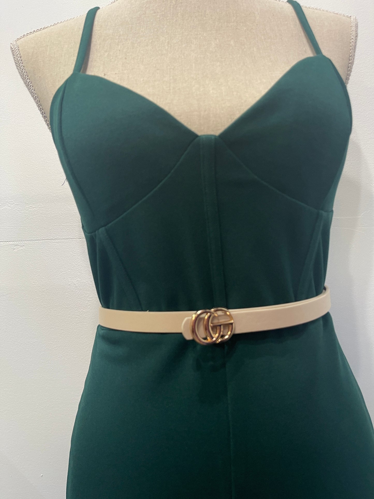 Thin Double G Belt