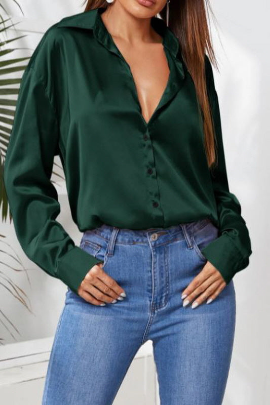 Jennifer Satin Blouse