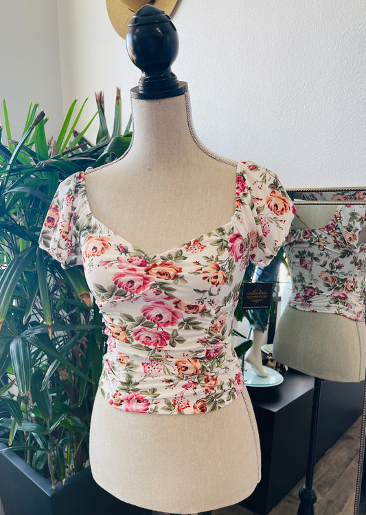 Nikki Floral Top