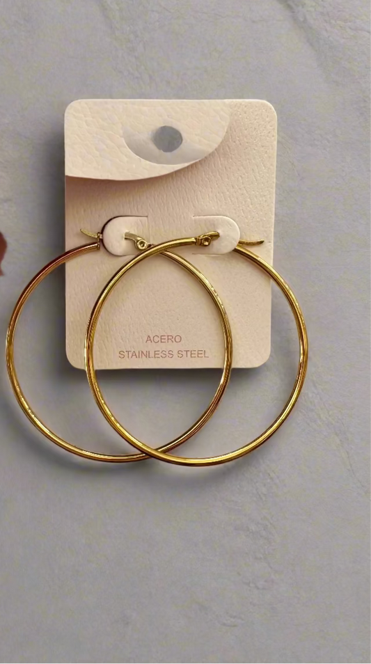 Large Hoop Earrings