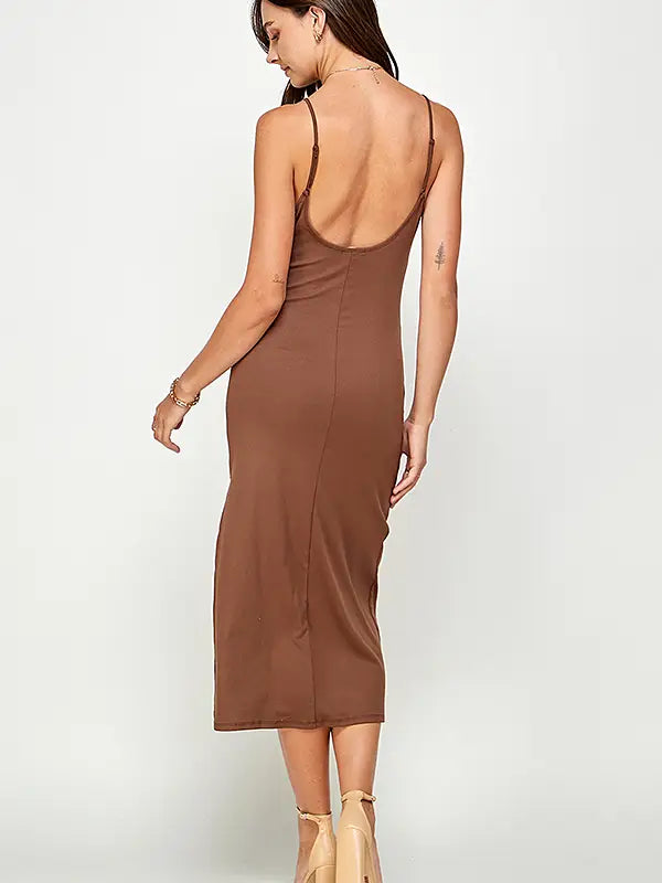 Mandy Cowl Neck Maxi Dress
