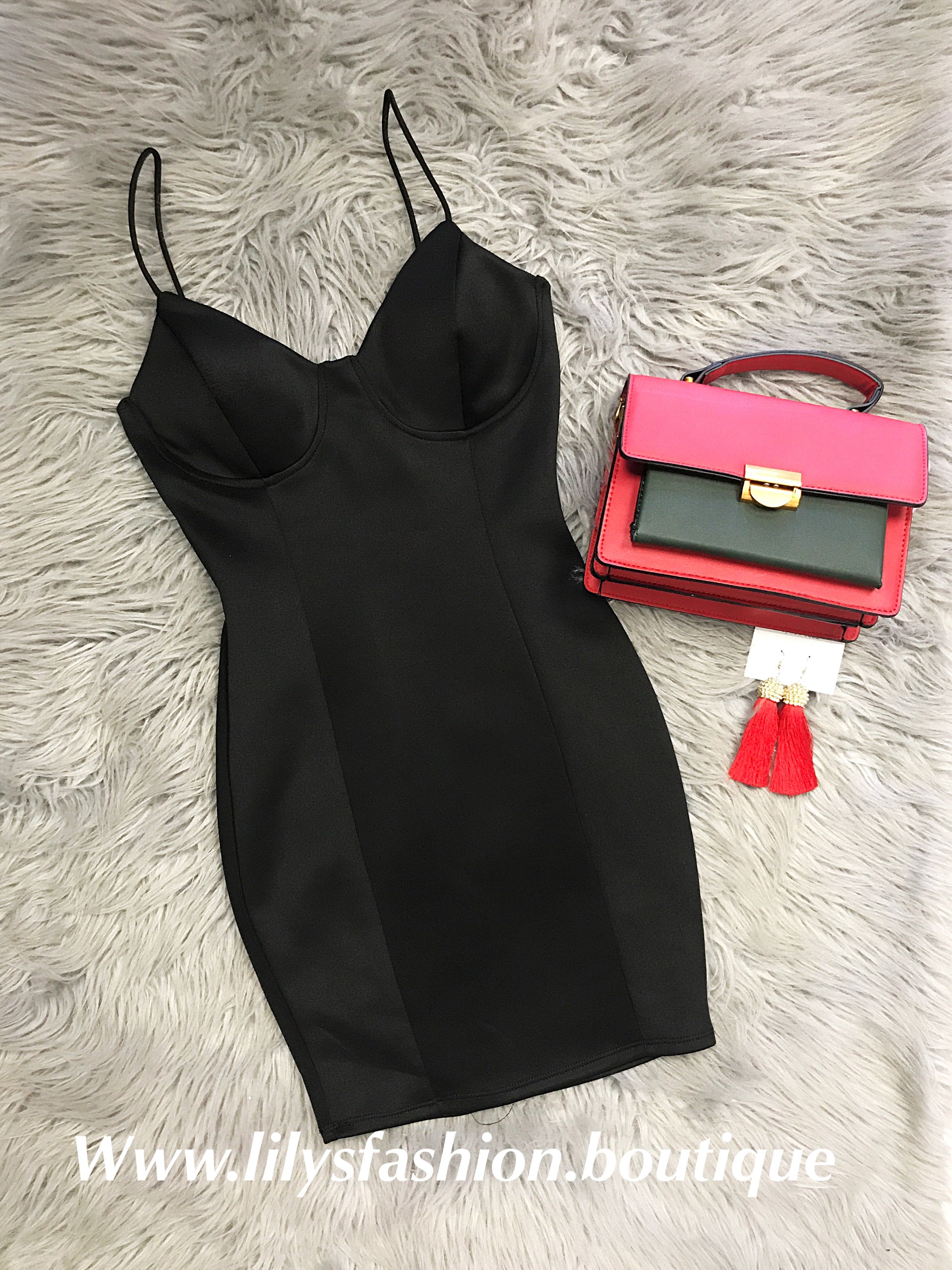 Marina satin shop dress